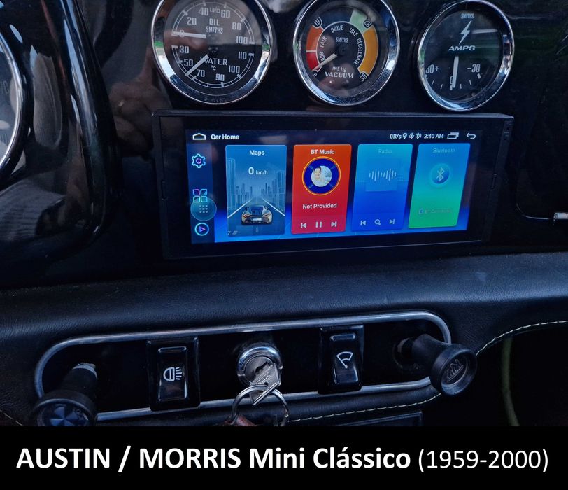 (NOVO) Rádio 1DIN • 6.7 " Polegadas • ANDROID [2+32GB] • Câmera • GPS