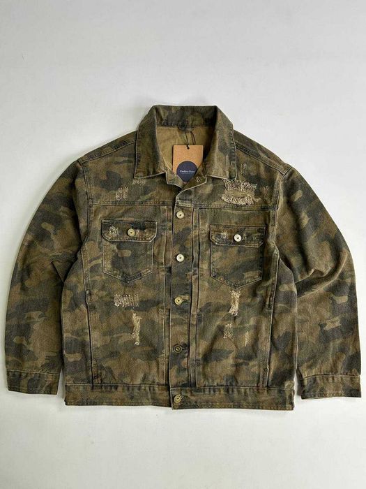 Куртка джинсова курточка камо джынсовая камуфляж jacket indi sleeze