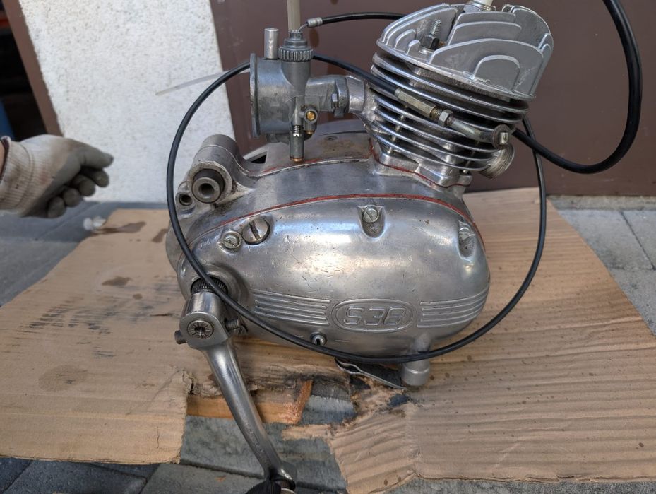 Silnik jajko komar S38 sprawny