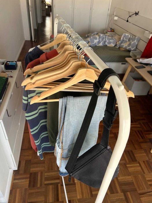MULIG Suporte para Cabides, branco
