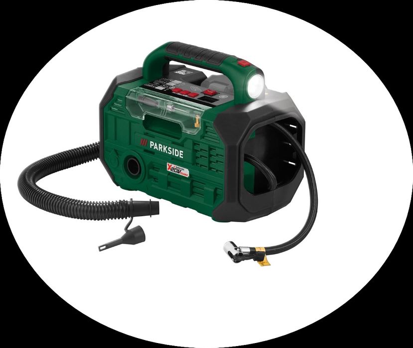 Parkside 20V kompresor akumulatorowy X20 Team nowy gwarancja