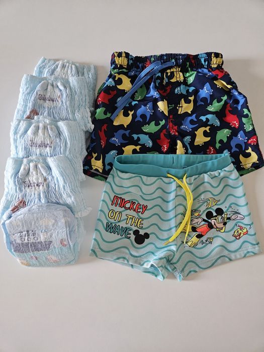 Kąpielówki i pampersy do wody