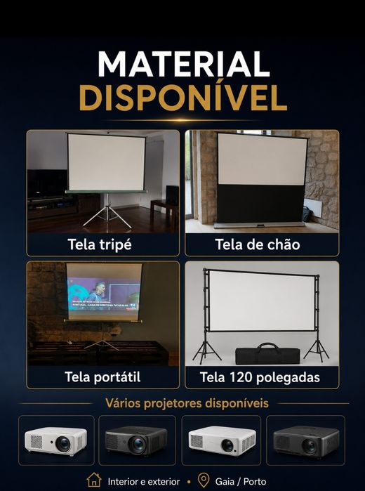 Aluguer de Projector video (projetor)