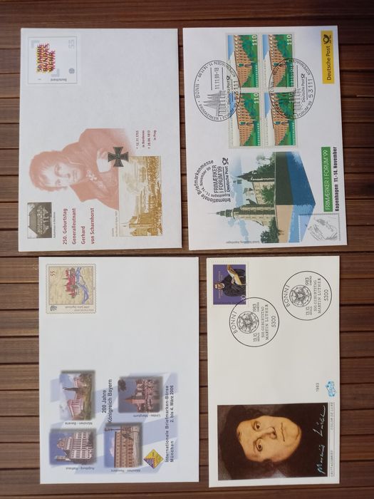 Koperty calostki filatelistyczne 20 sztuk