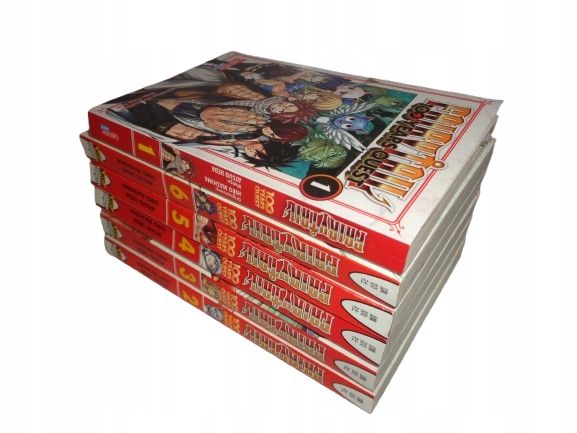 Fairy Tail 100 years quest 1- 6 (2-6 j.ang, t.1 j.niem) Mashima, Ueda