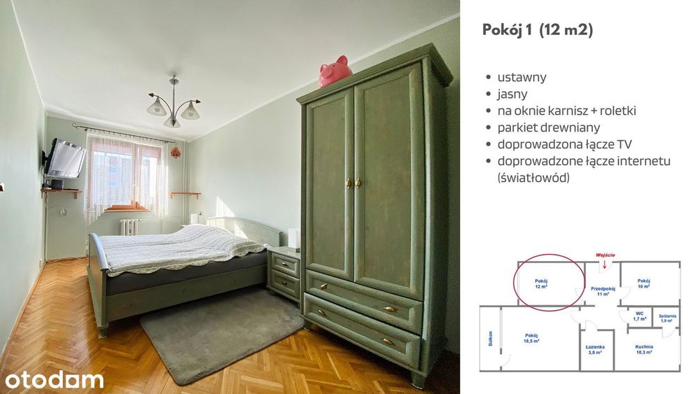 Mieszkanie – Toruń - Widok 3
