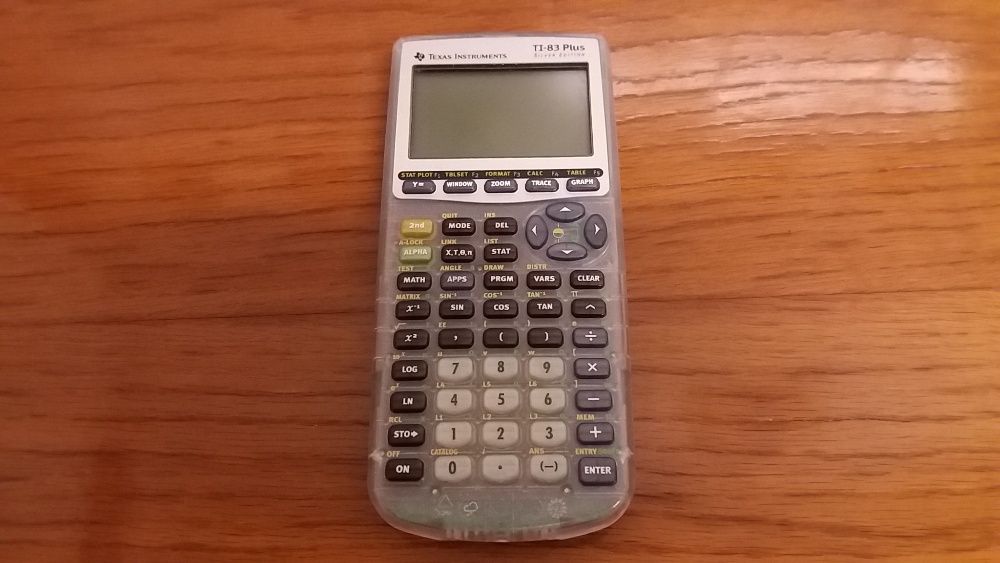 Calculadora Gráfica TI-83 Plus Silver Edition (5 x Mais Memória)