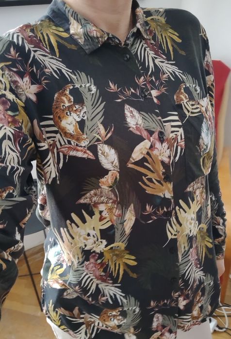 Piękna koszula wiosenna dżungla Reserved 38