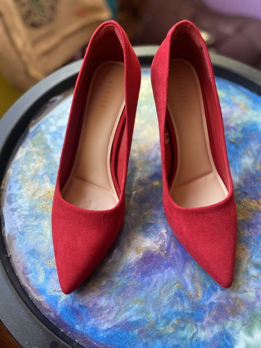 Туфлі лодочки червоні