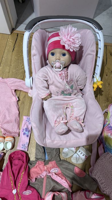 Zestaw ubranek nosildelko baby born baby annabell 42