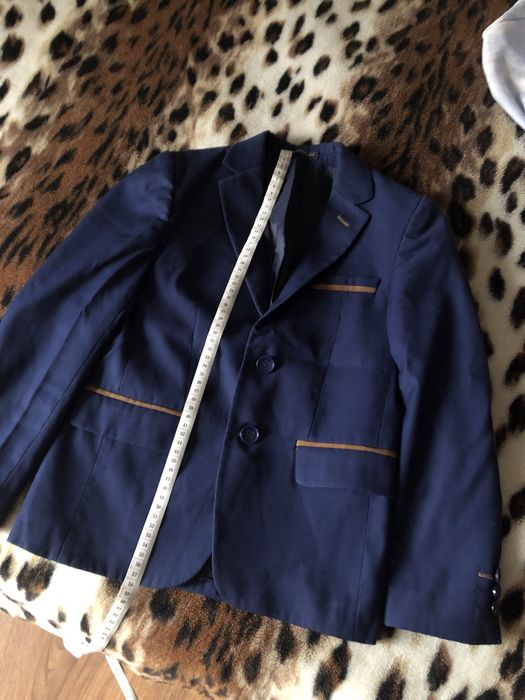 Костюм синій на хлопчика 10-11 р.