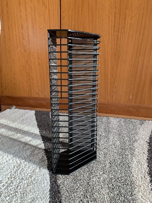 Suporte CDs metálico