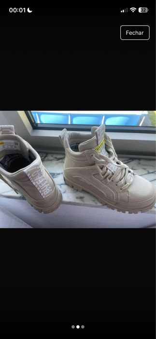 Botas da marca Buffalo novas usadas 1 vez