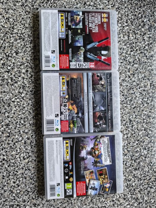 Turning point/Hitman absolution/Lego movie videogame PlayStation 3