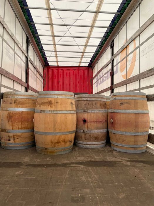 Lotes barricas/barris/pipos madeira de carvalho 225L