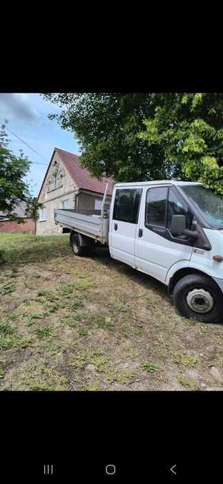 Ford Tranzit skrzyniowy 6 osobowy