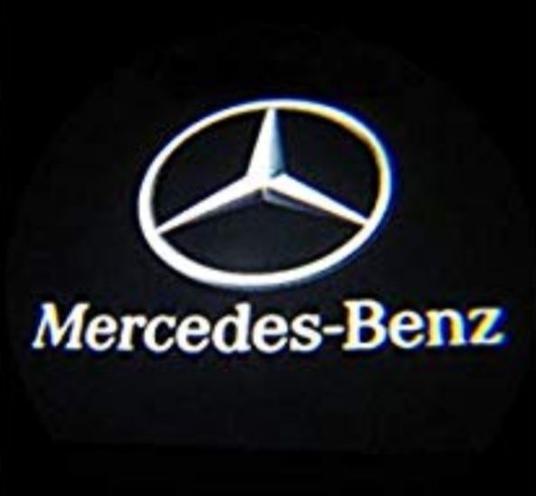 Projektor logo do drzwi Mercedes 4 sztuki.