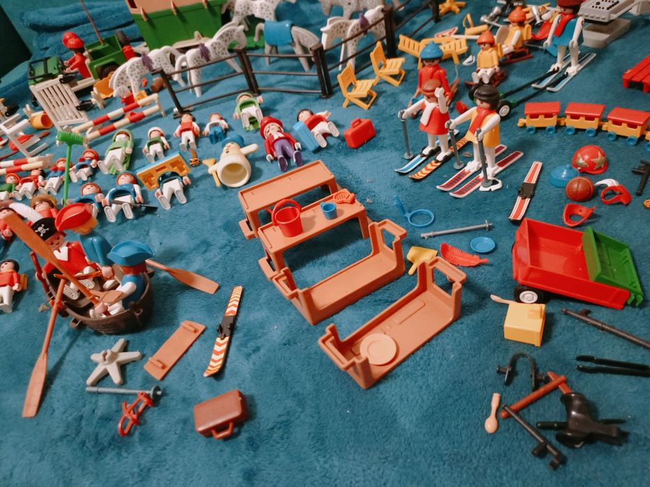 Playmobil dużo ludziki i części dla zbieracza 1974