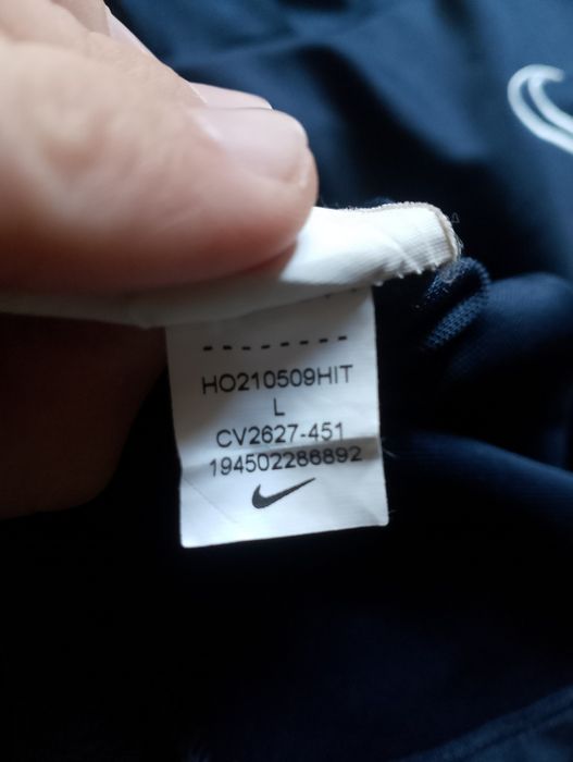 Футболка спортивна Nike dri-fit academy  blue