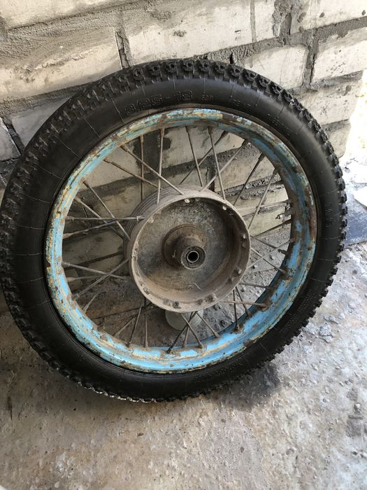 Колеса иж r18 - 3.50 на тачку