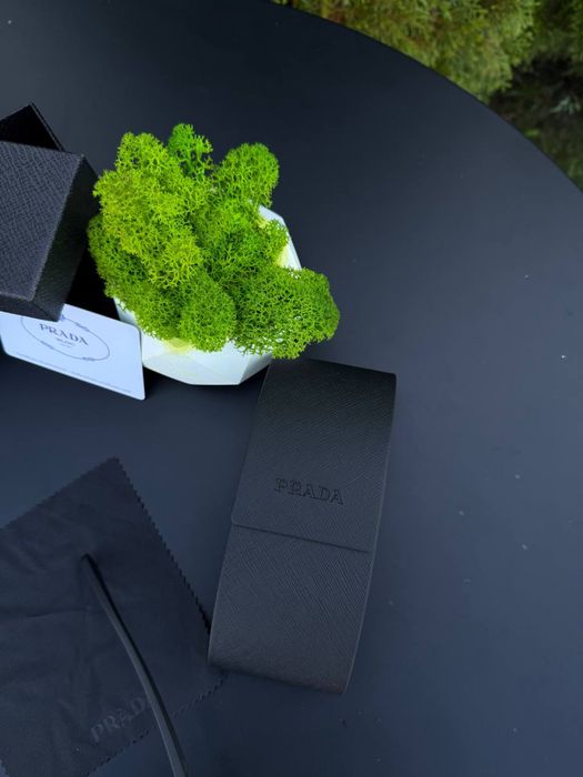 Окуляри Prada сонячні Чоловічі окуляри Прада чорні Сонцезахисні окуляри Прада