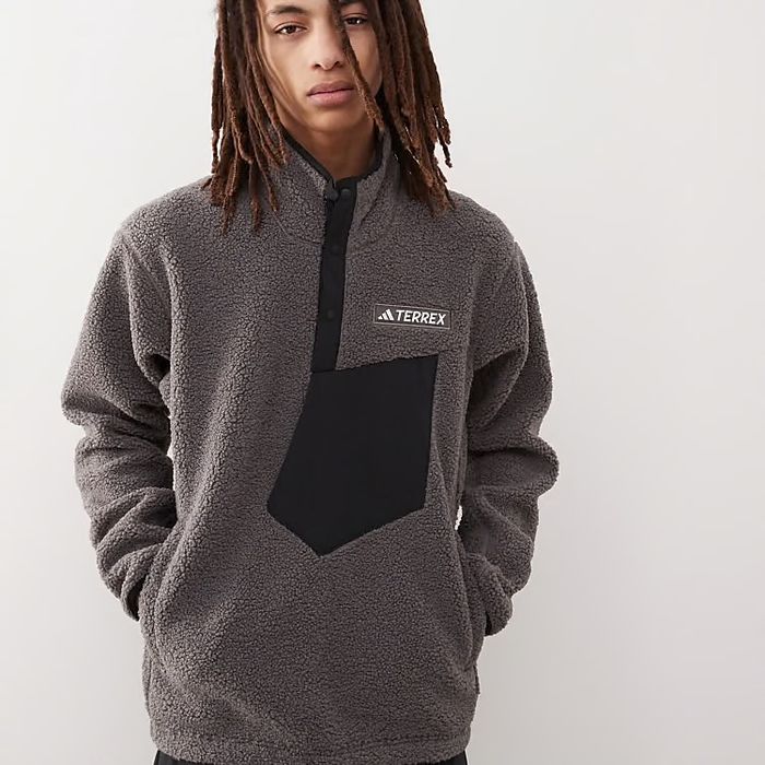 Adidas terrex кофта флисовая оригинал xl размер sherpa