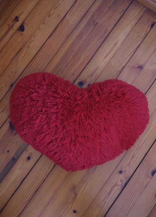 Almofada Grande em Coração