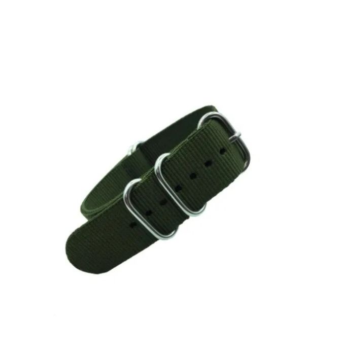 NATO Nylon Zulu Green Bracelets 18mm 20mm 22mm 24mm