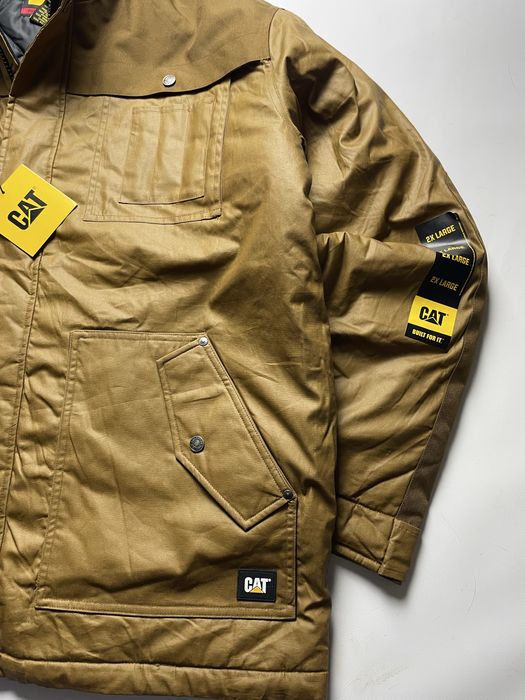 Куртка Робоча Caterpillar CAT  Excursion Waxed Canvas Work Utility XXL