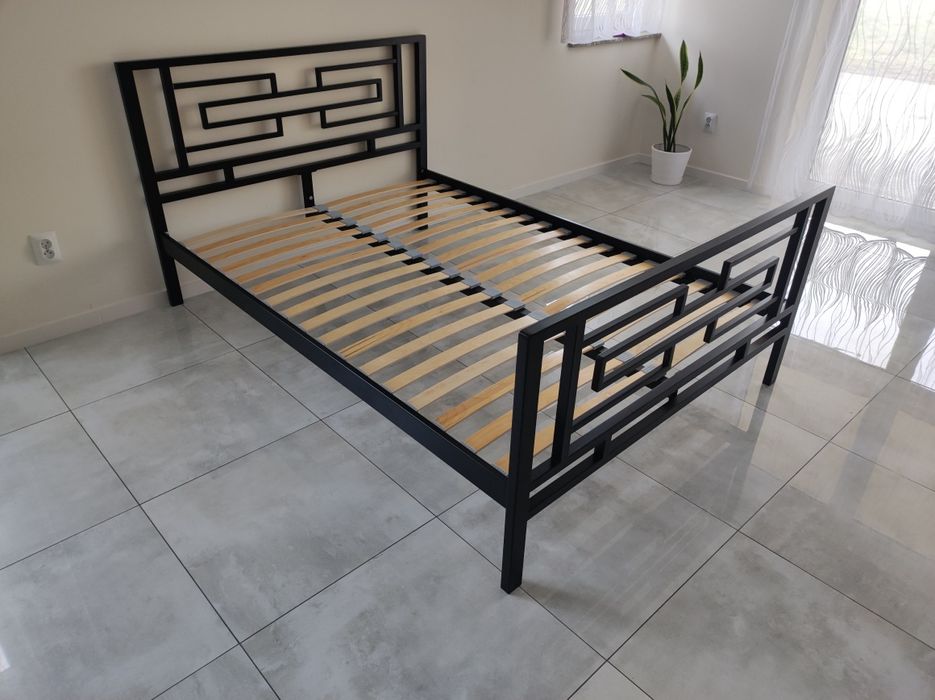 Łóżko metalowe nowoczesne 160x200