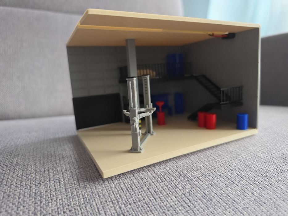 Diorama oficina 1/64