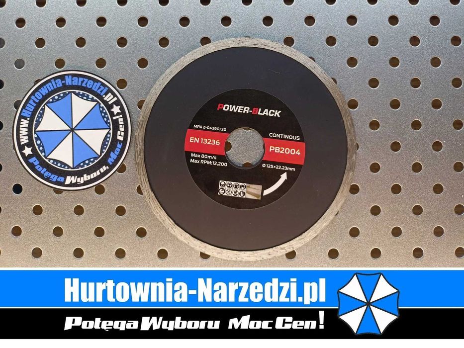Tarcza diamentowa ciągła do cięcia glazury, gresu, terakoty 125mm