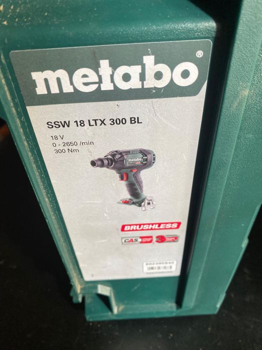 Aparafusadora impacto Metabo