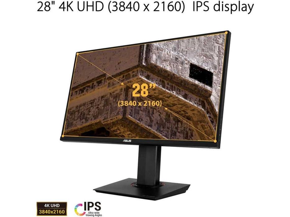 Monitor gaming ASUS TUF VG289Q + ARCTIC X1-3D