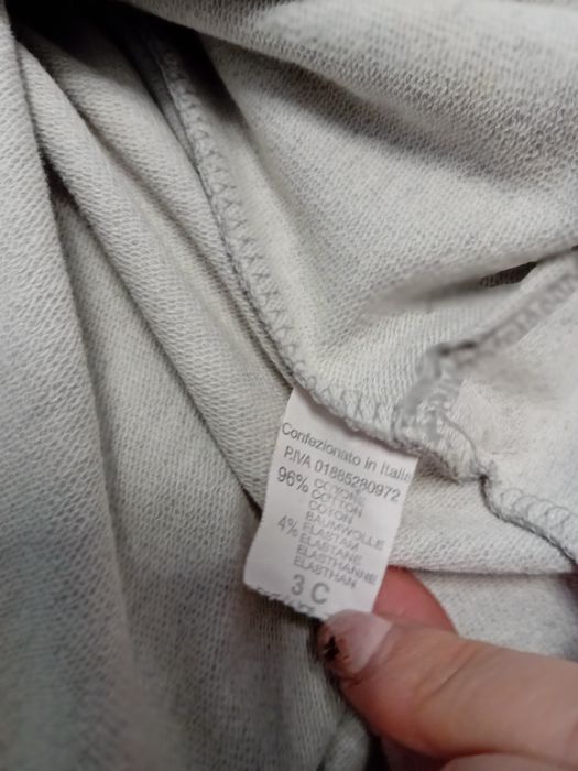 Sweter szary kap