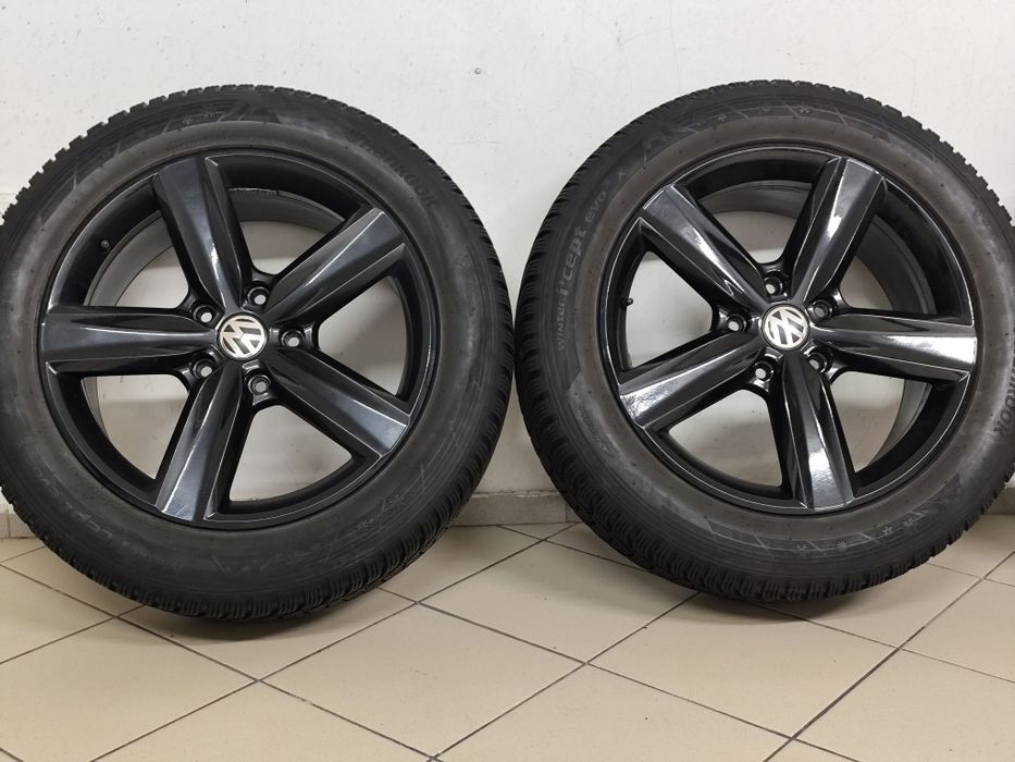 Колеса, диски+шины R-19 5*130, 265/50 "Volkswagen" Touareg