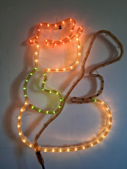 Luzes Led Boneco Neve / Snowman Led lights