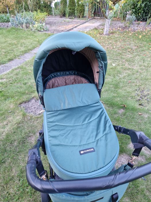 Wózek kinderkraft prime 2w1. Gondola i spacerówka