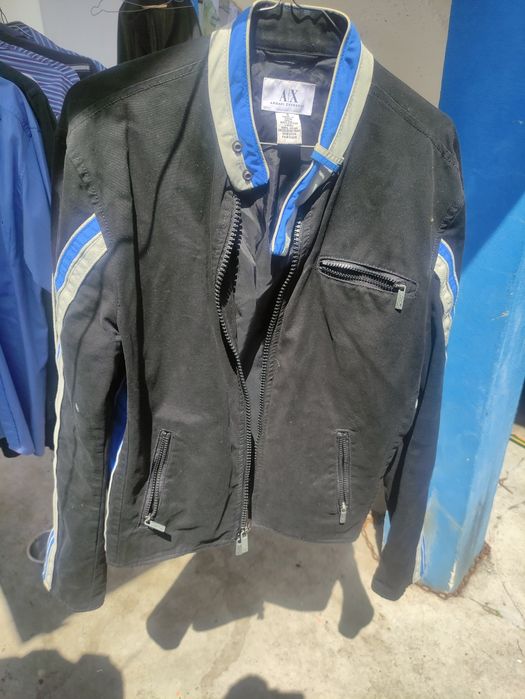 Casaco Armani  estilo motard
