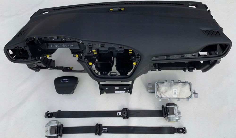 Kit de airbags, cintos de segurança e tablier para Ford Fiesta MK8