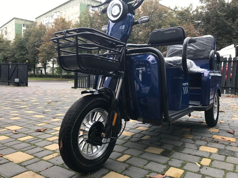 Електро трицикл  вантажопасажирський карго Kubi 2025 Акція виробника