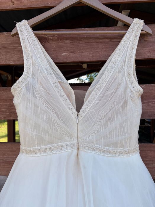 Elegancka suknia ślubna