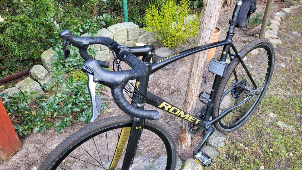 Rower Romet Aspre A1 czarno-złoty super stan!
