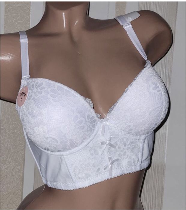 Продам корсетний бюстгальтер білий