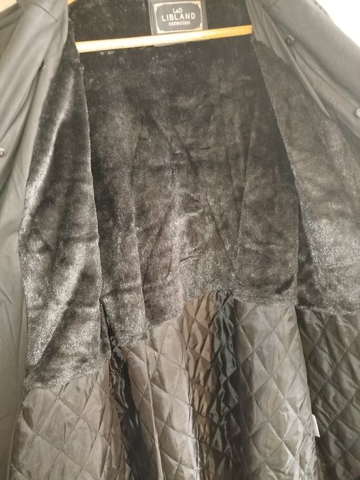 Nowa kurtka ocieplana dłuższa damska 4XL