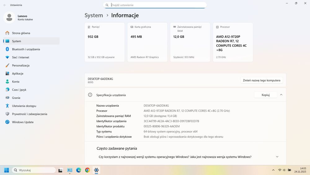 Lenovo Ideapad 15 ABR