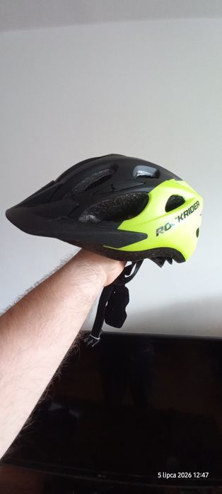 Kask rowerowy Btwin MTB 500 Fluo