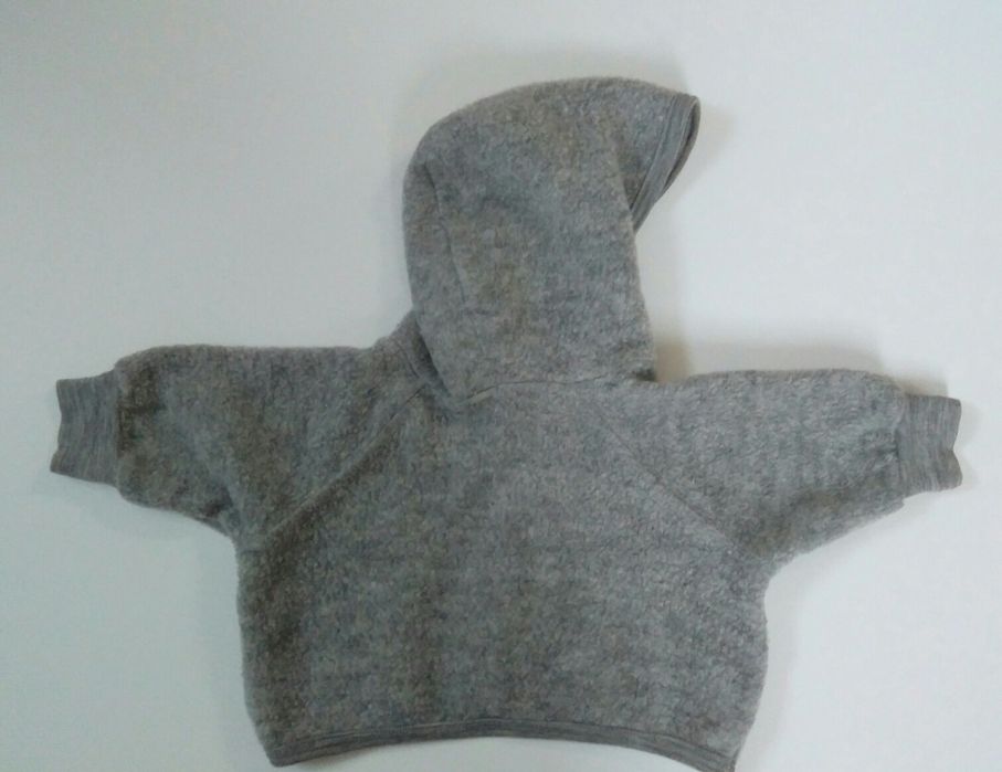 Kurteczka Engel Natur wełniana 100% merino szara d