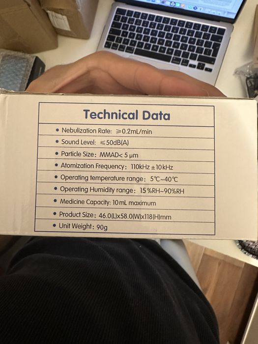 (NEGOCIAVEL) NOVO! Inalador Nebulizador