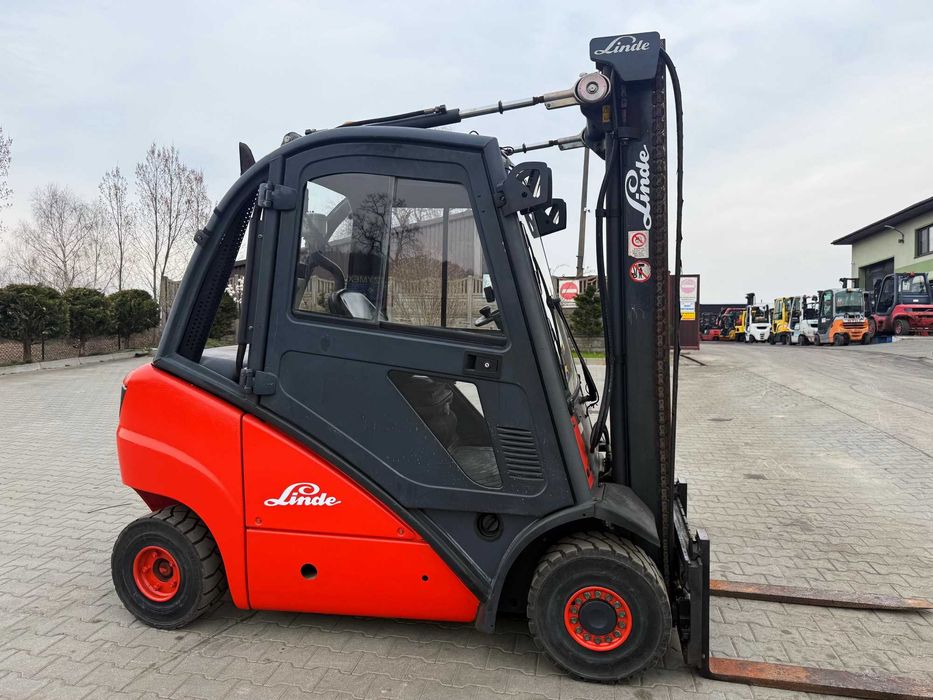 wózek widłowy LINDE H20D 2000kg pełna kabina VW diesel 1.9SDI rok 2006